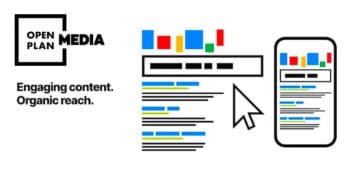 Open Plan Media's logo